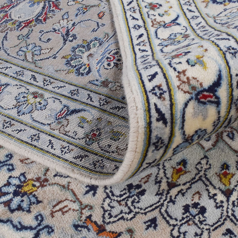 Alfombra persa - Keshan - Real - 354 x 245 cm - gris