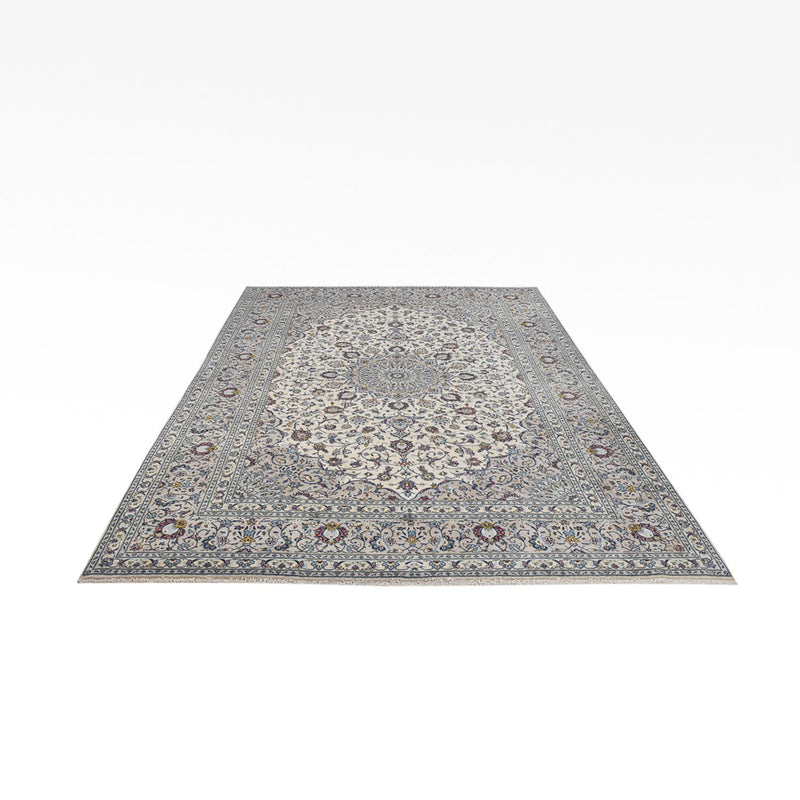 Alfombra persa - Keshan - Real - 354 x 245 cm - gris