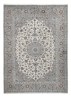 Alfombra persa - Keshan - Real - 349 x 250 cm - gris