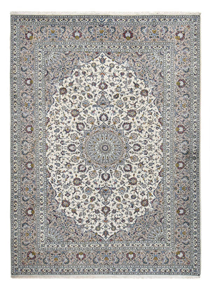 Alfombra persa - Keshan - Real - 349 x 250 cm - gris