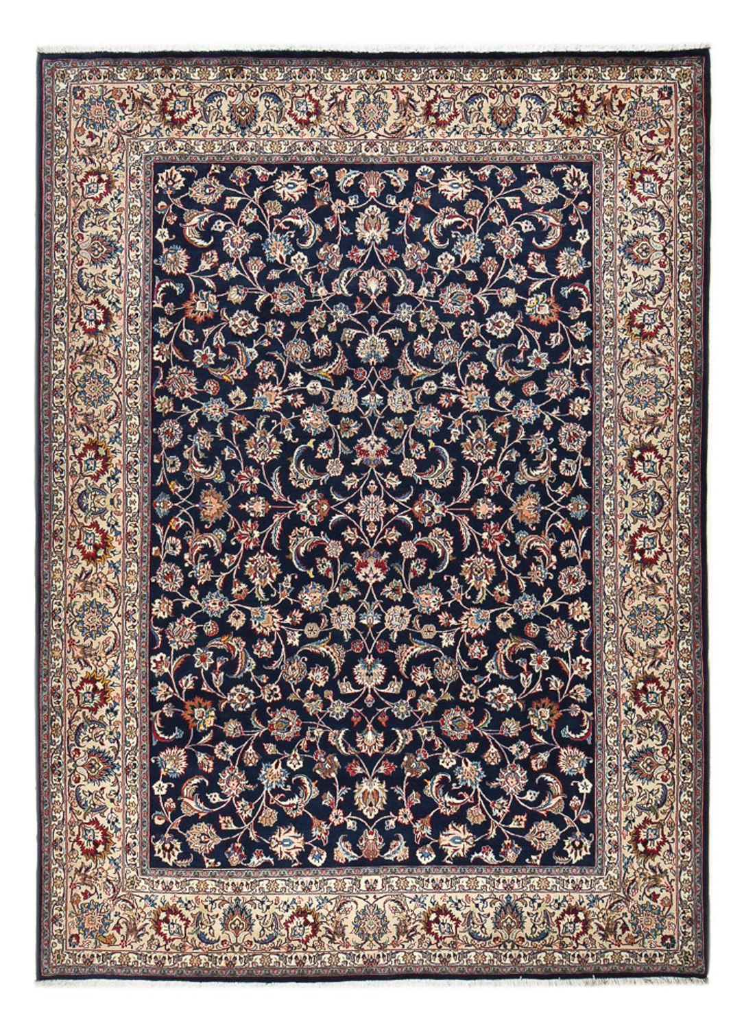 Alfombra persa - Clásica - 348 x 243 cm - azul oscuro