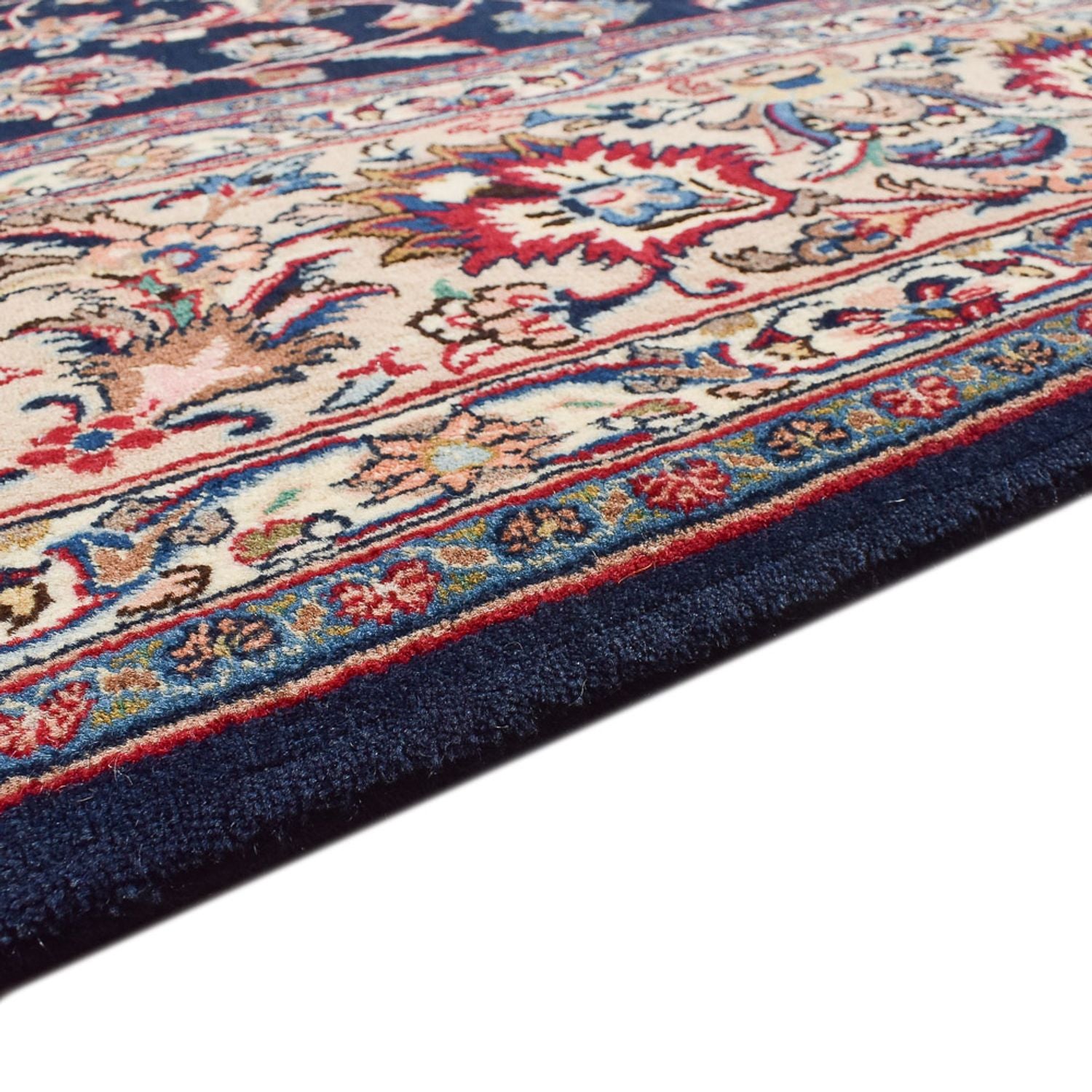 Alfombra persa - Clásica - 348 x 243 cm - azul oscuro