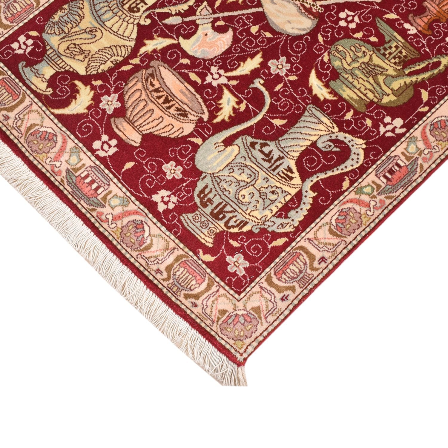 Alfombra Persa - Tabriz - Real - 92 x 63 cm - multicolor