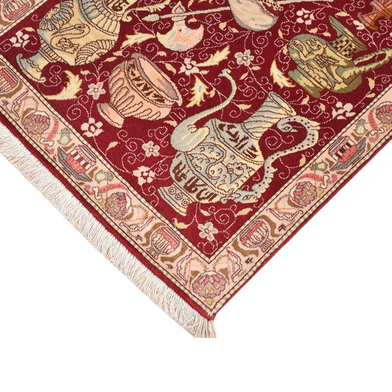 Alfombra Persa - Tabriz - Real - 92 x 63 cm - multicolor