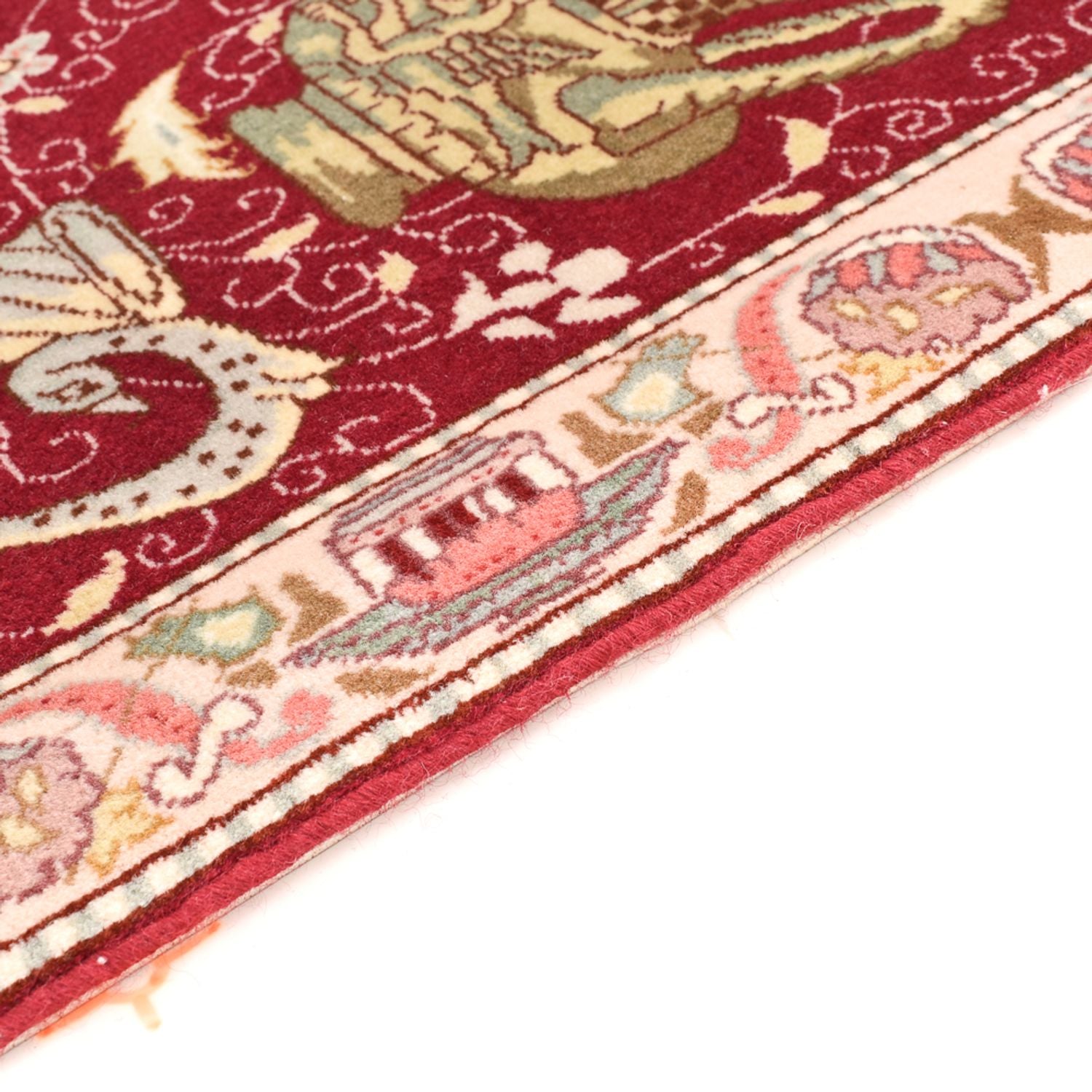 Alfombra Persa - Tabriz - Real - 92 x 63 cm - multicolor