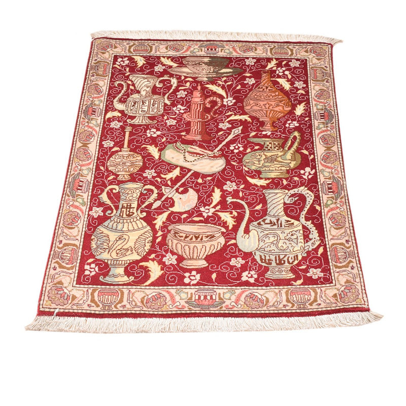 Alfombra Persa - Tabriz - Real - 92 x 63 cm - multicolor