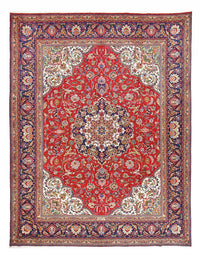 Alfombra Persa - Tabriz - Real - 390 x 298 cm - rojo