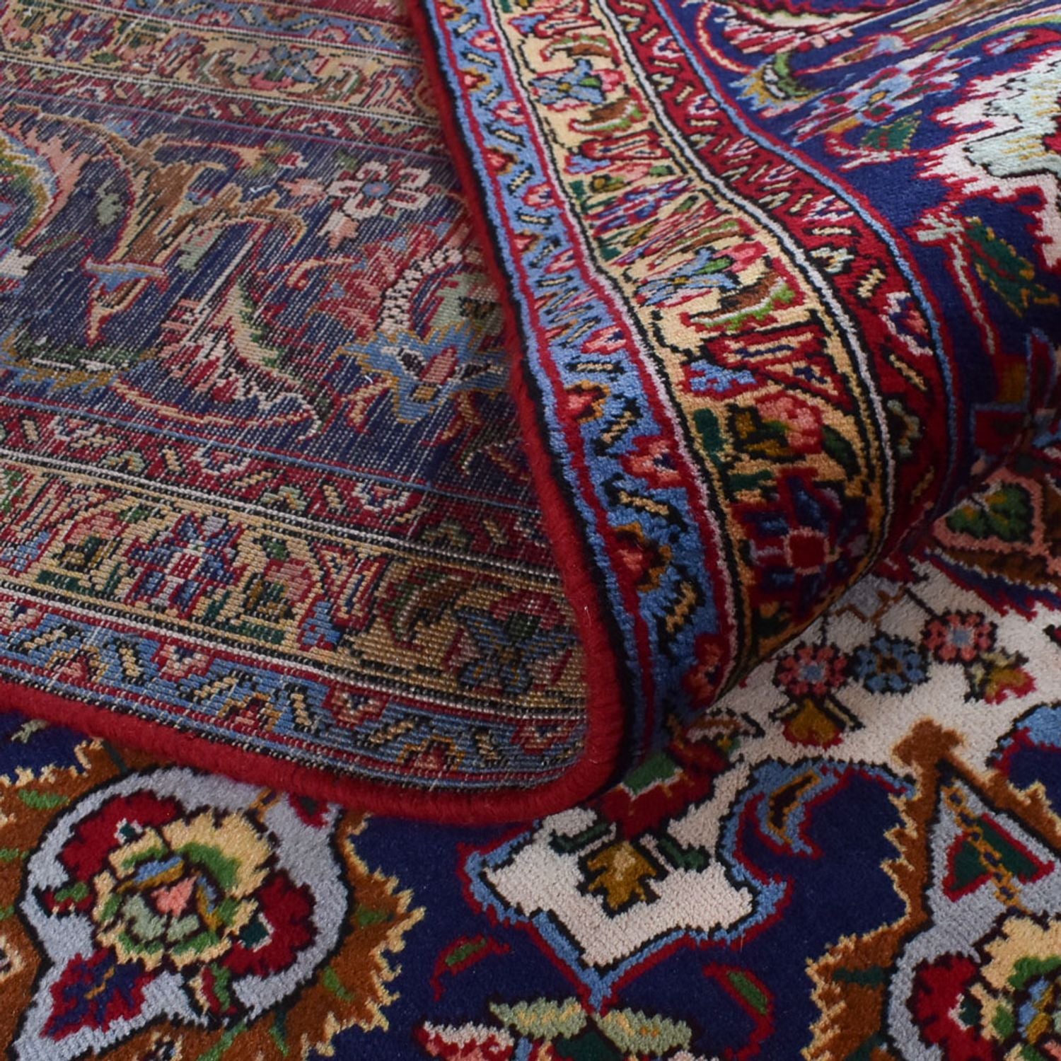 Alfombra Persa - Tabriz - Real - 390 x 298 cm - rojo