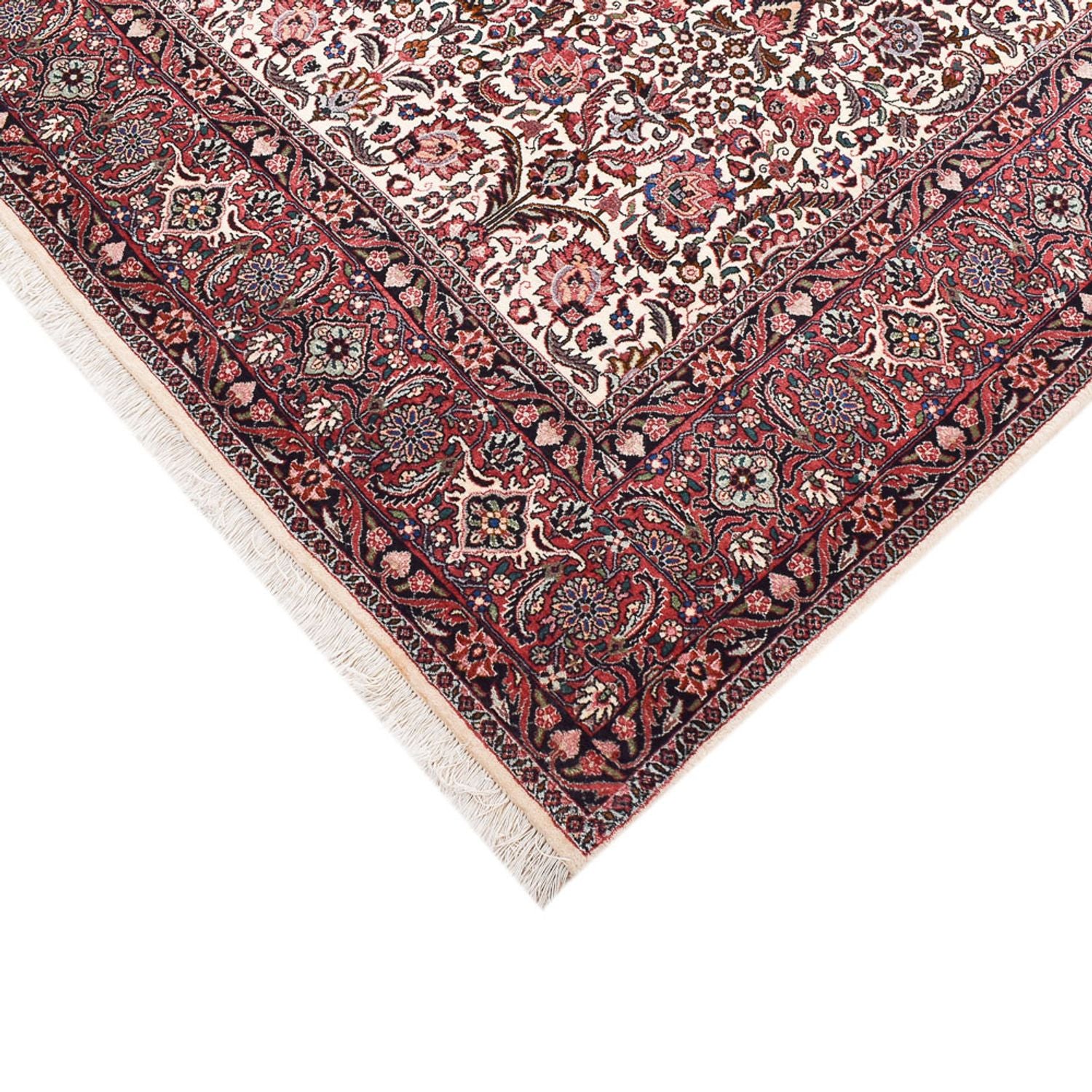 Alfombra persa - Bidjar - 348 x 255 cm - rojo claro