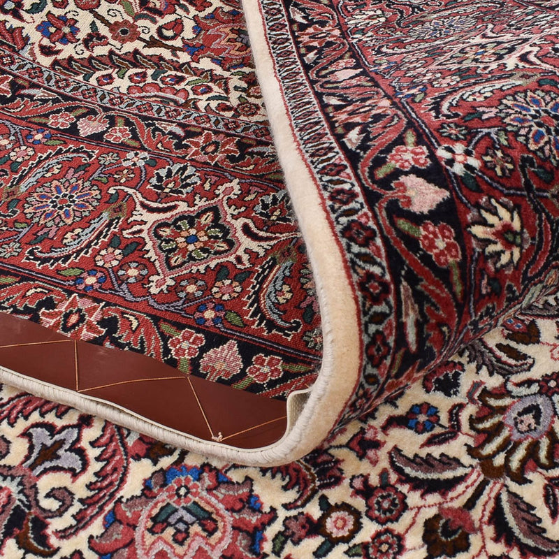 Alfombra persa - Bidjar - 348 x 255 cm - rojo claro