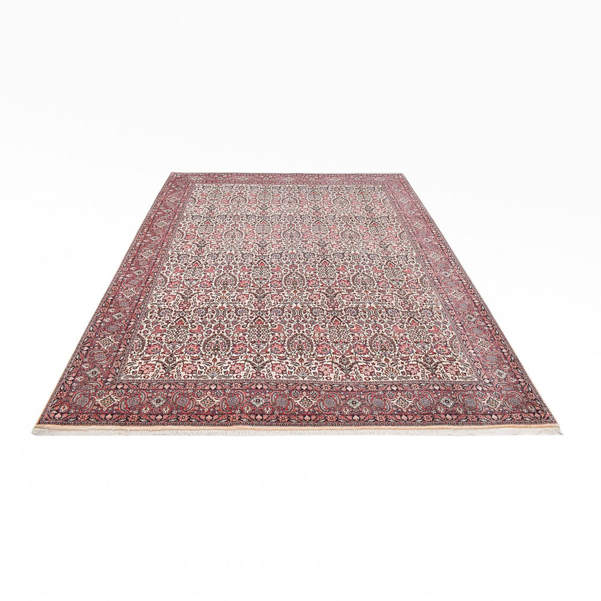 Alfombra persa - Bidjar - 348 x 255 cm - rojo claro