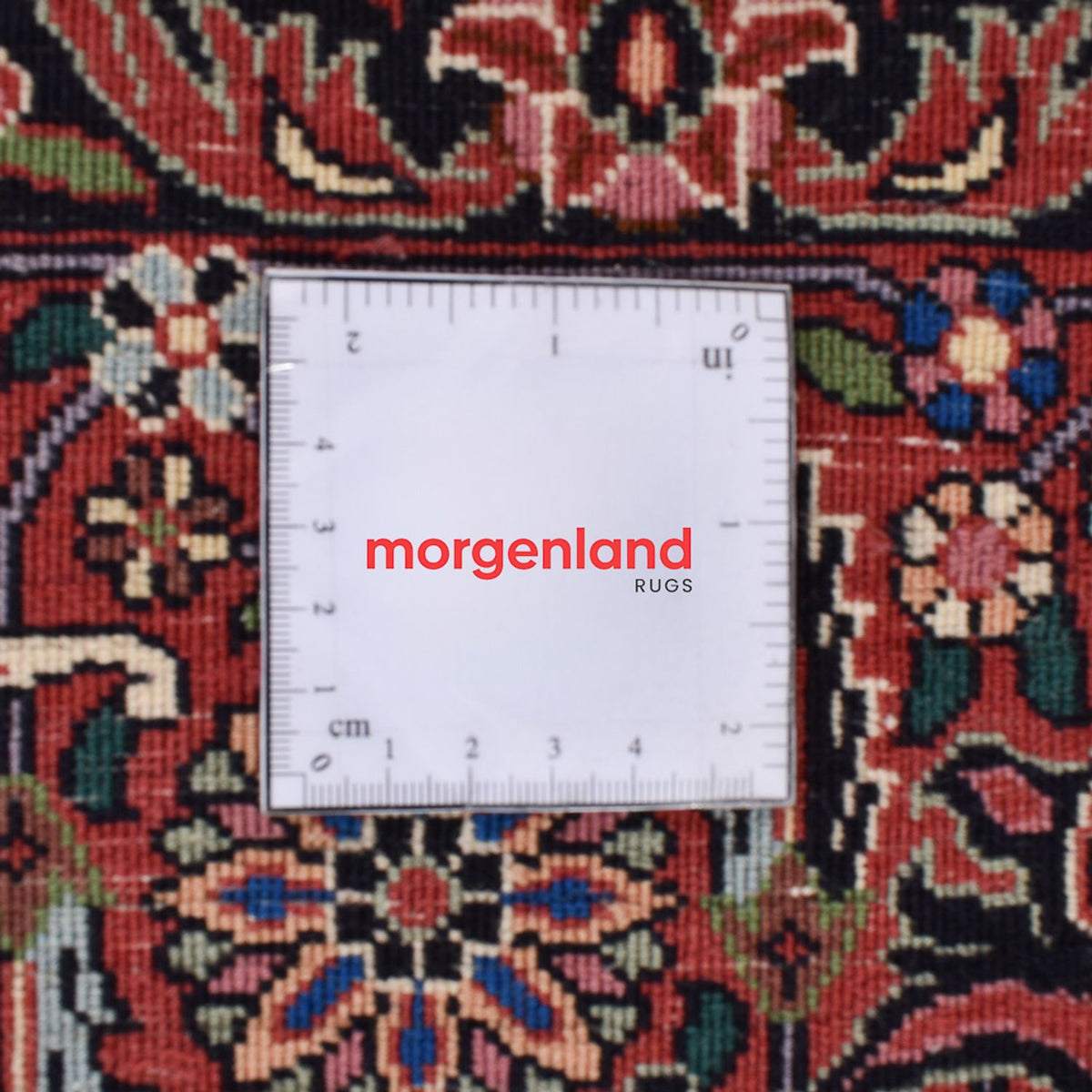 Alfombra persa - Bidjar - 348 x 255 cm - rojo claro