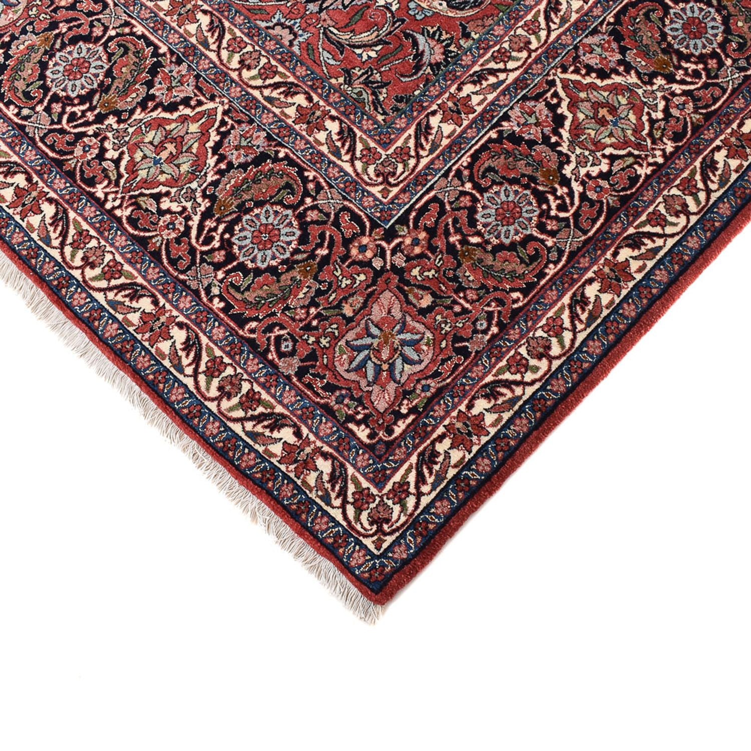 Alfombra persa - Bidjar - 397 x 307 cm - rojo claro