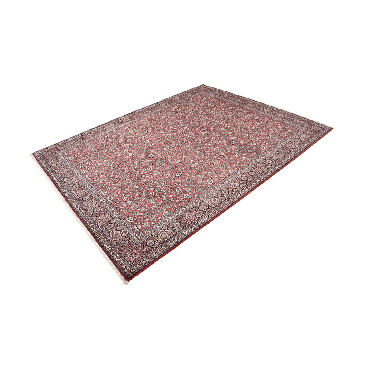 Alfombra persa - Bidjar - 397 x 307 cm - rojo claro