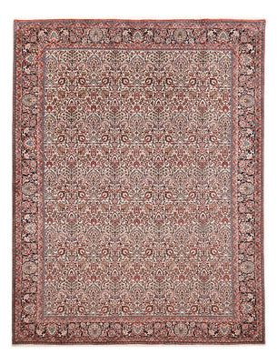 Alfombra persa - Bidjar - 340 x 258 cm - rojo claro