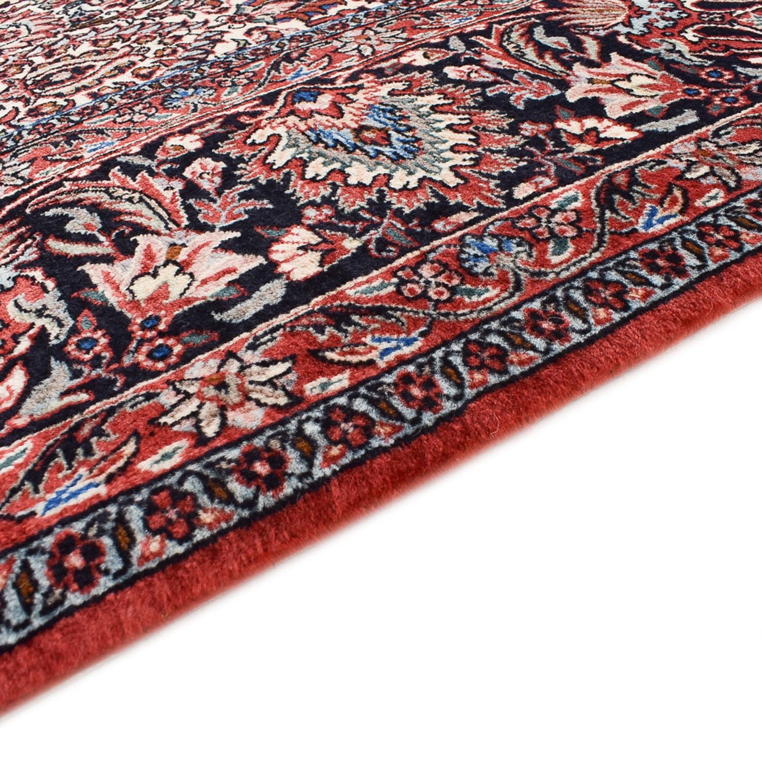 Alfombra persa - Bidjar - 340 x 258 cm - rojo claro