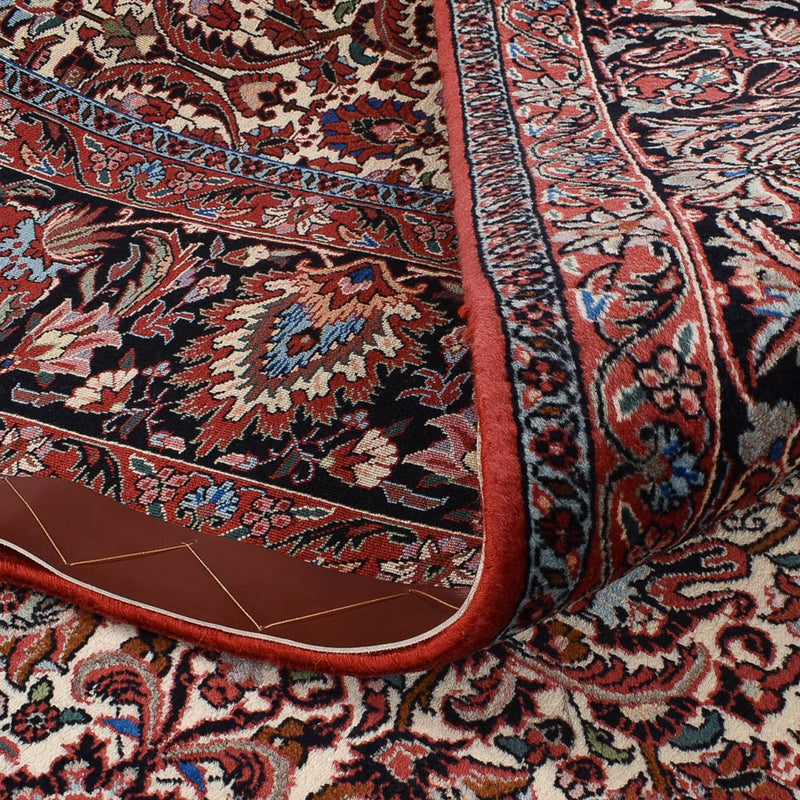 Alfombra persa - Bidjar - 340 x 258 cm - rojo claro