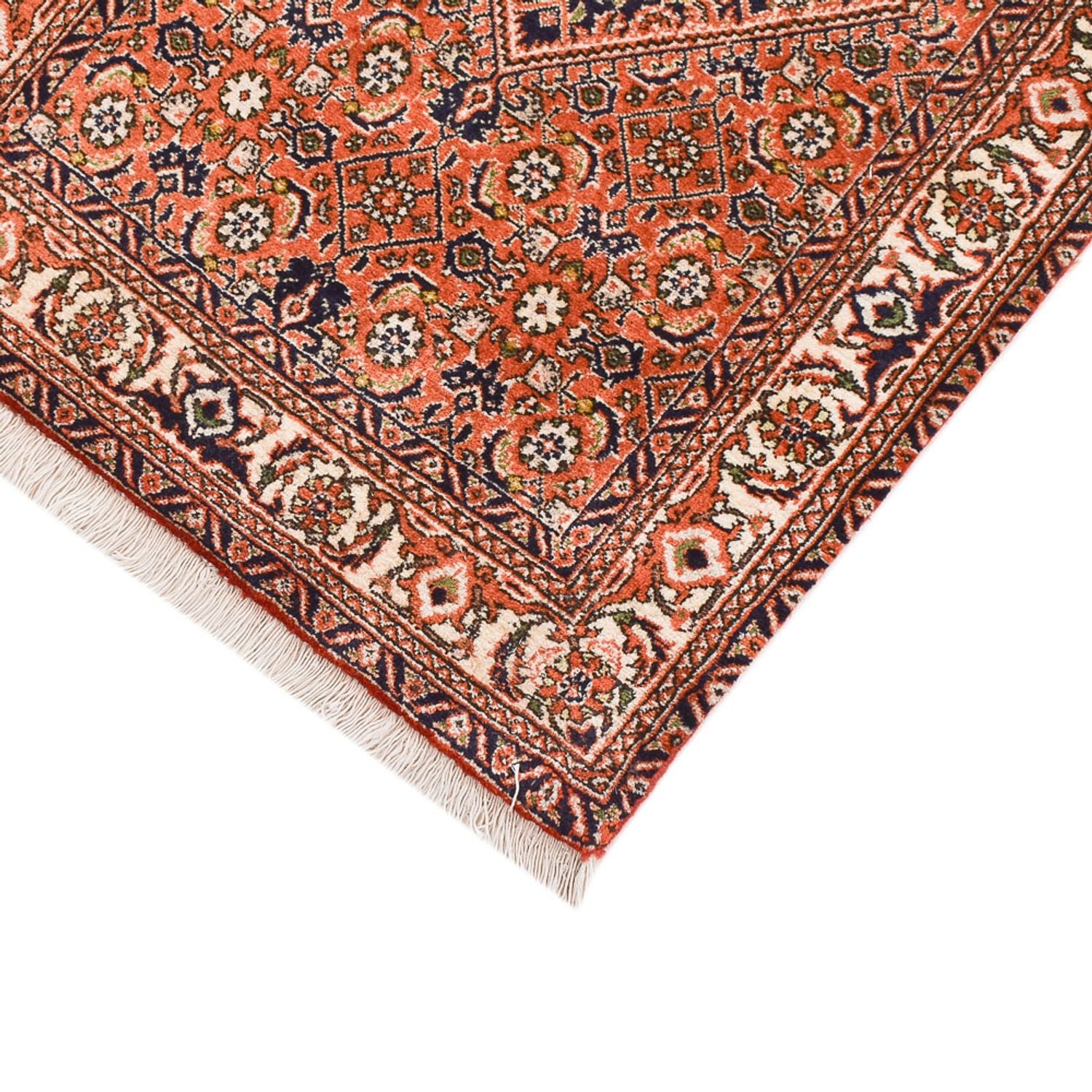 Alfombra de pasillo Alfombra persa - Bidjar - 340 x 67 cm - naranja