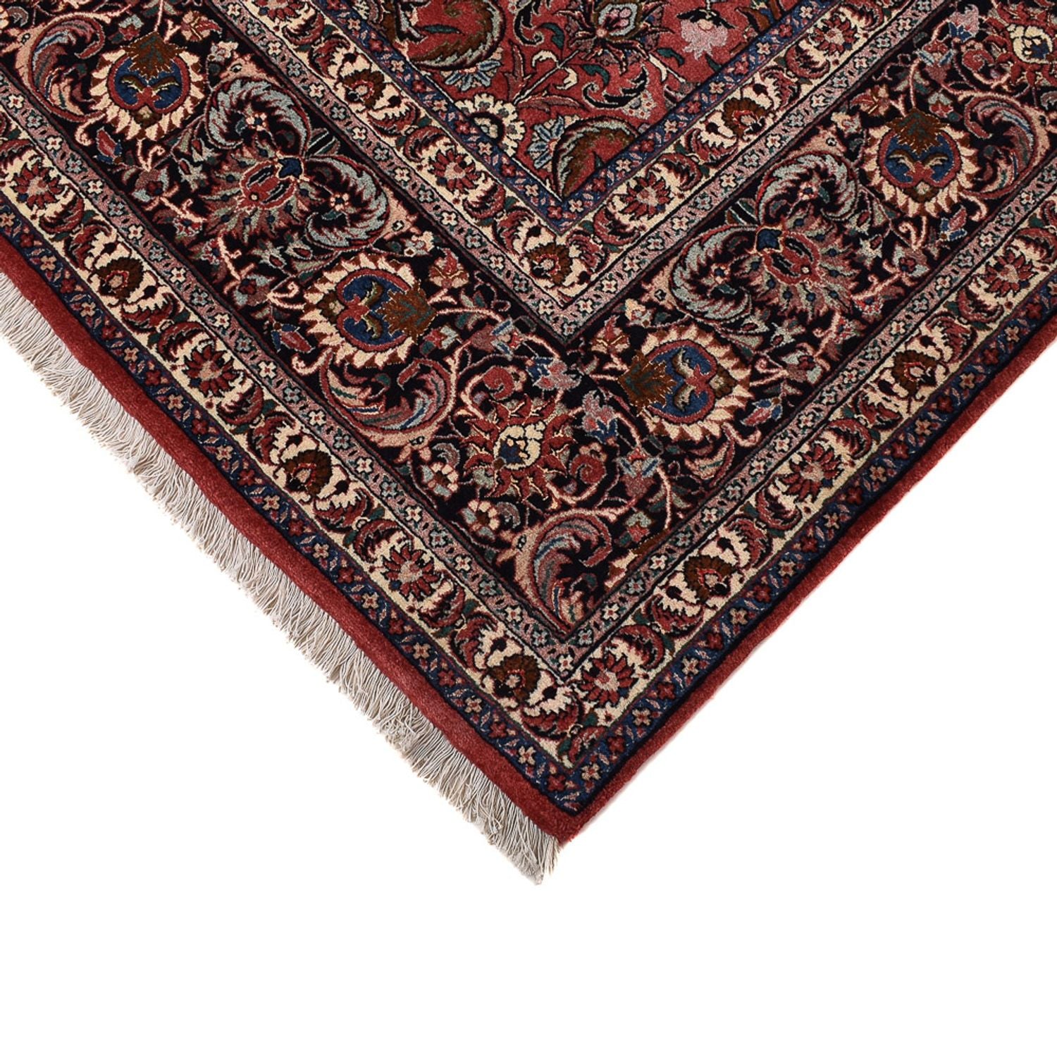 Alfombra persa - Bidjar - 402 x 304 cm - rojo claro