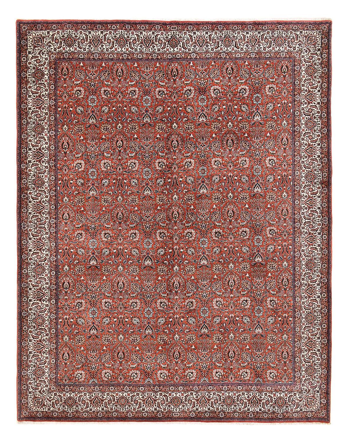 Alfombra persa - Bidjar - 410 x 310 cm - rojo claro