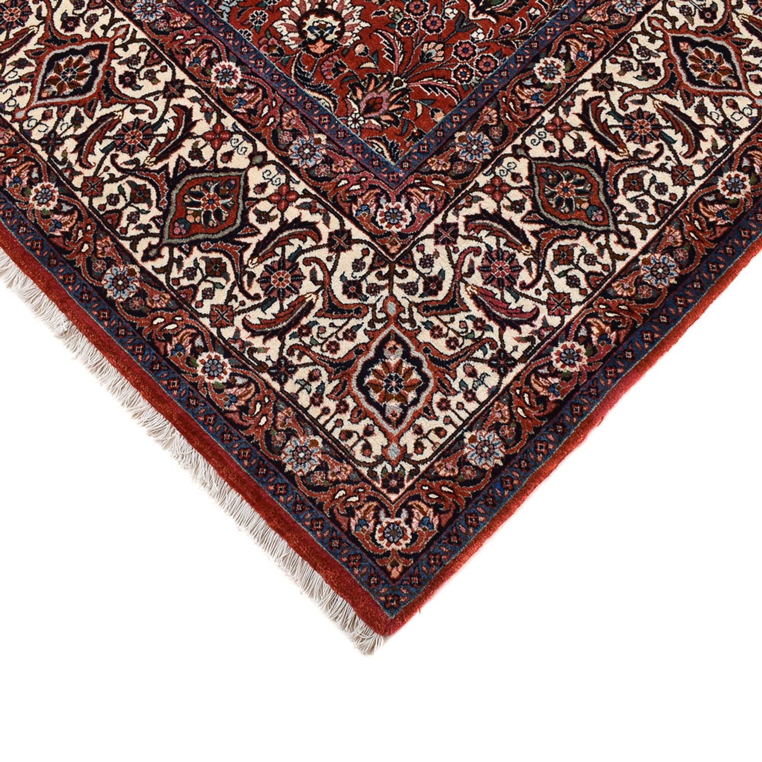 Alfombra persa - Bidjar - 410 x 310 cm - rojo claro