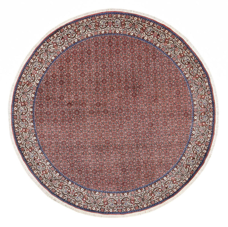 Alfombra persa - Bidjar redondo  - 300 x 300 cm - óxido