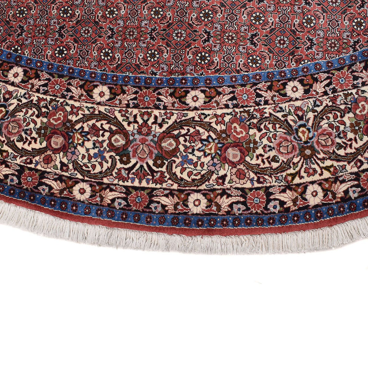 Alfombra persa - Bidjar redondo  - 300 x 300 cm - óxido