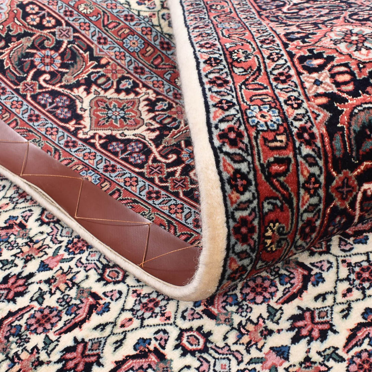 Alfombra persa - Bidjar cuadrado  - 210 x 199 cm - multicolor