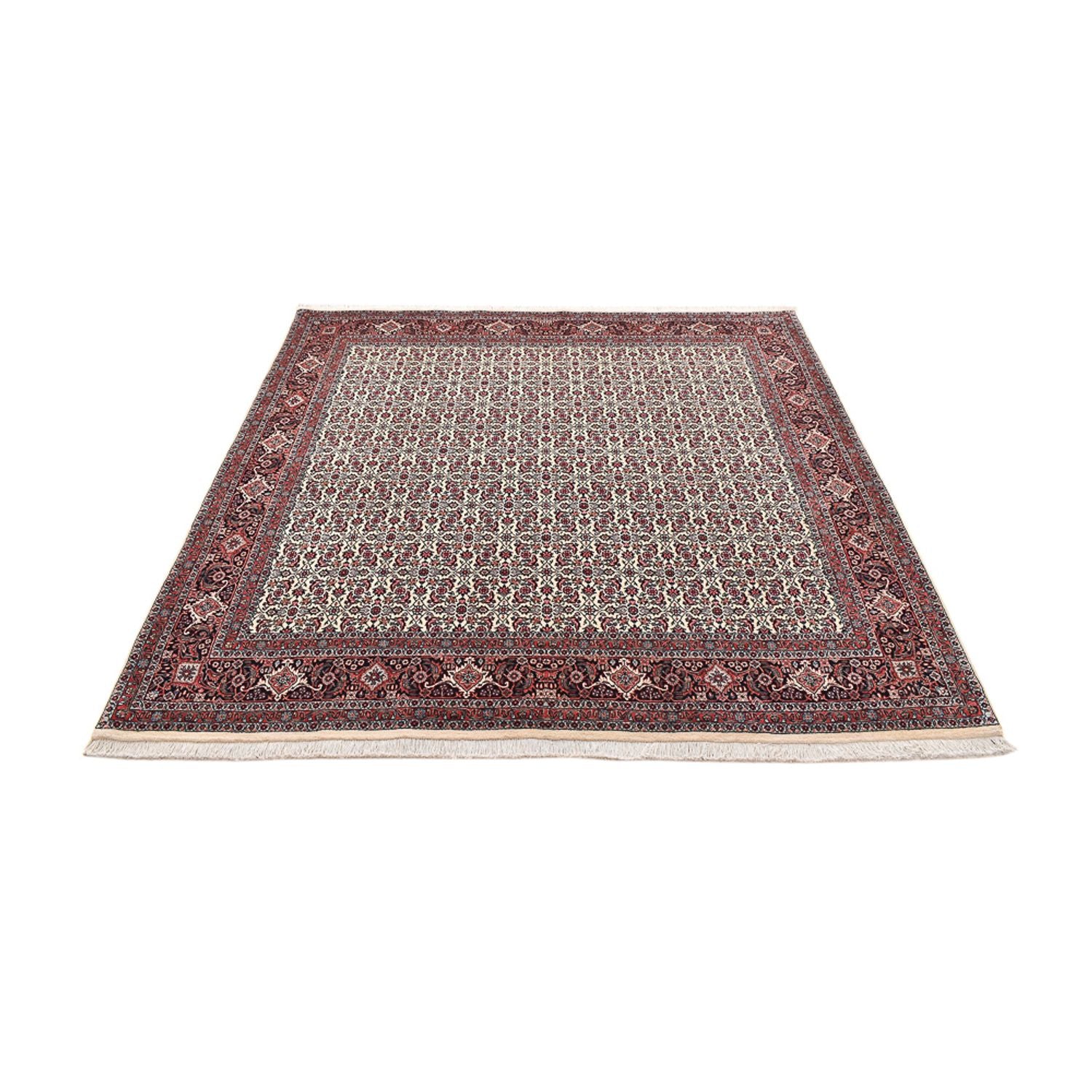 Alfombra persa - Bidjar cuadrado  - 210 x 199 cm - multicolor