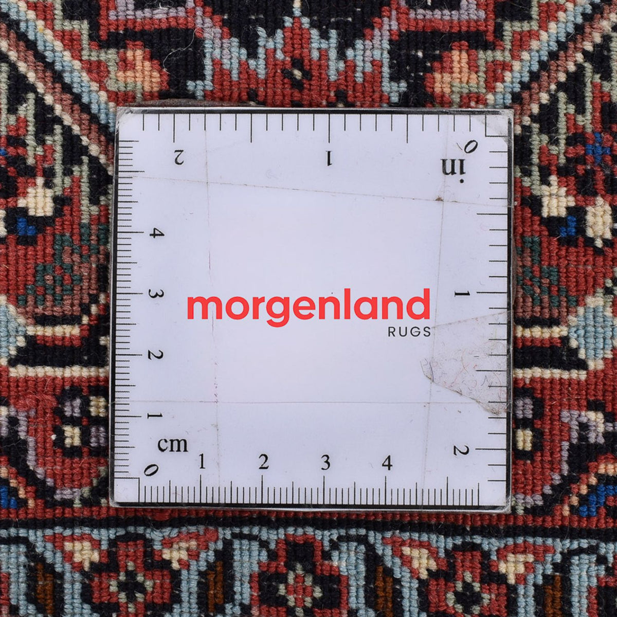 Alfombra de pasillo Alfombra persa - Bidjar - 402 x 76 cm - marrón