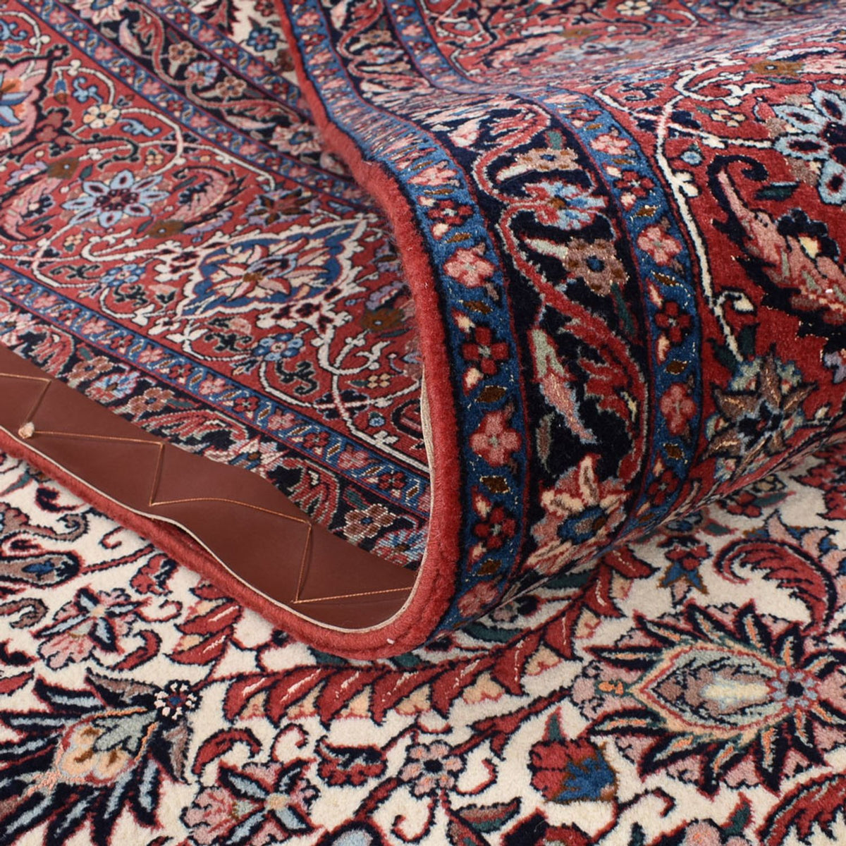 Alfombra persa - Bidjar - 412 x 302 cm - marrón claro