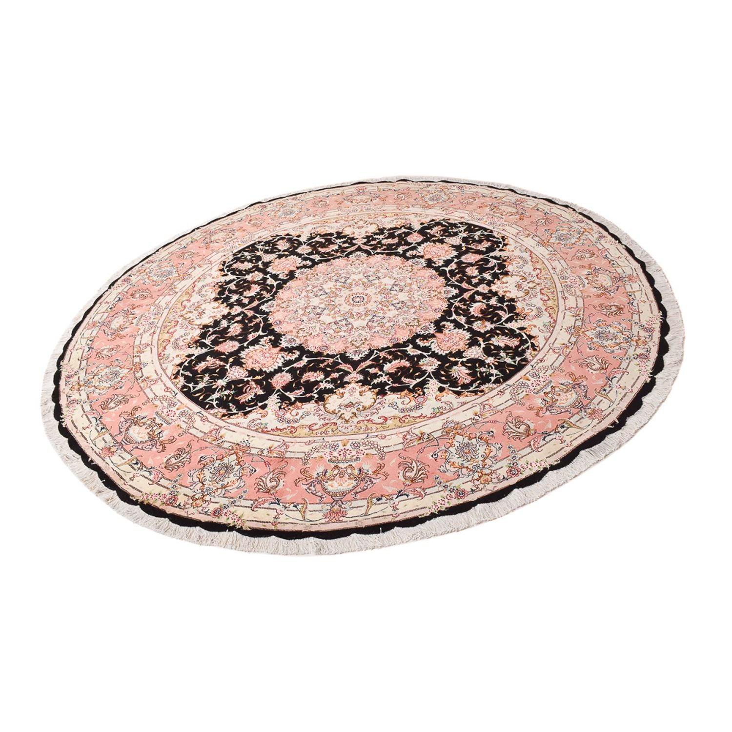 Alfombra Persa - Tabriz - Prima redondo  - 250 x 250 cm - multicolor
