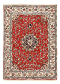 Alfombra Persa - Tabriz - Prima - 213 x 150 cm - rojo