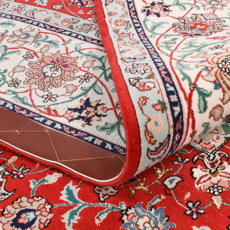 Alfombra Persa - Tabriz - Prima - 213 x 150 cm - rojo