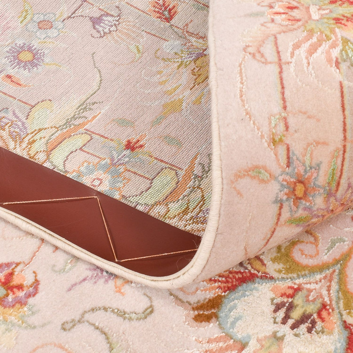 Alfombra Persa - Tabriz - Real - 203 x 150 cm - beige