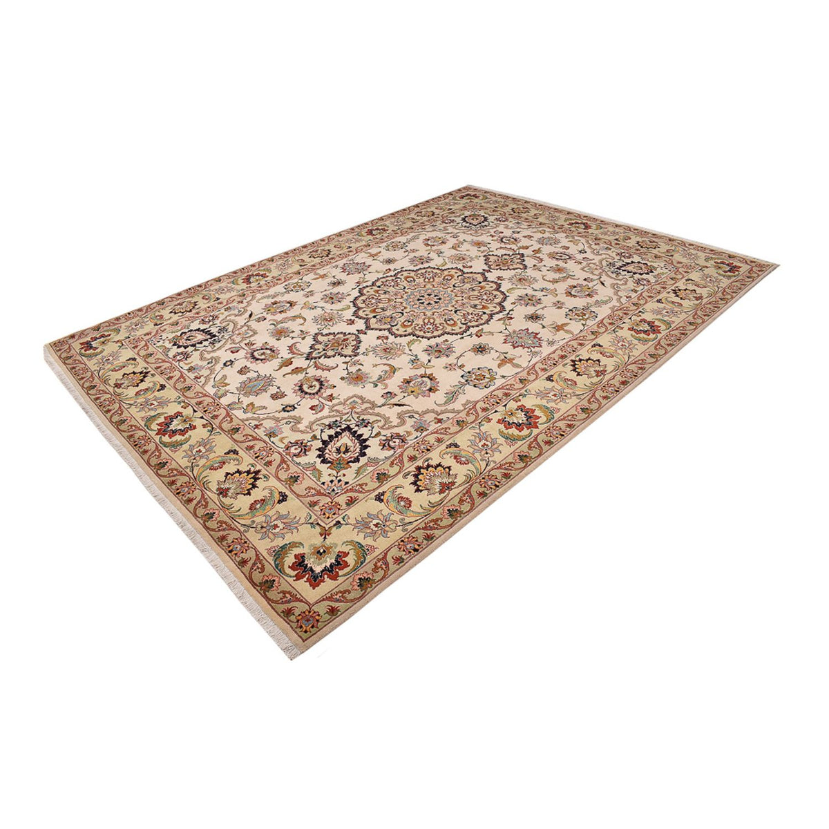 Alfombra Persa - Tabriz - Real - 365 x 263 cm - beige