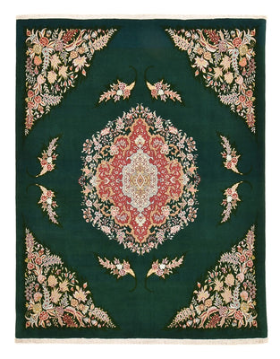 Alfombra Persa - Tabriz - Real - 250 x 200 cm - verde