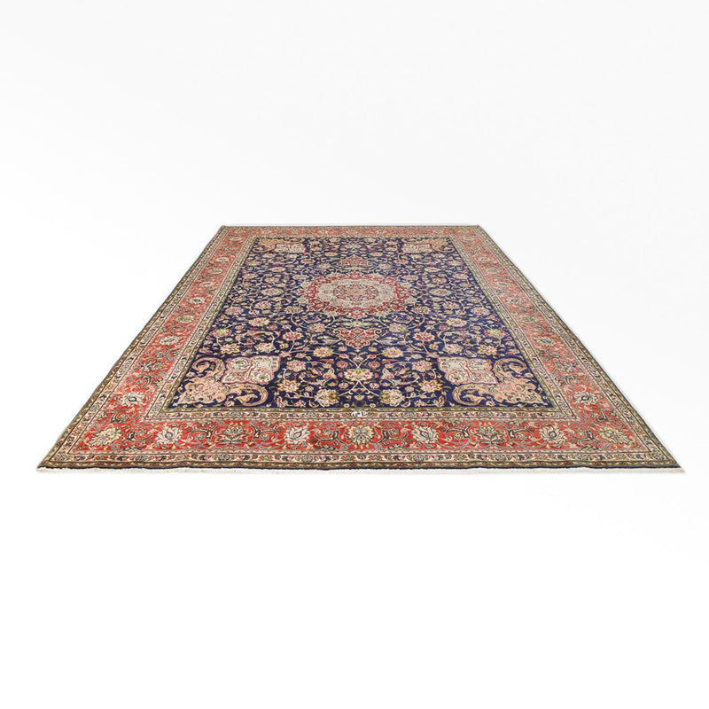 Alfombra Persa - Tabriz - Real - 402 x 303 cm - azul oscuro