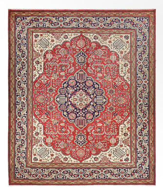 Alfombra Persa - Tabriz - Real - 376 x 305 cm - rojo