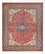 Alfombra Persa - Tabriz - Real - 376 x 305 cm - rojo