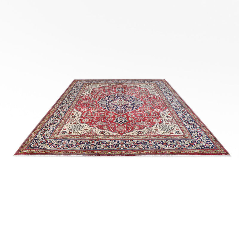 Alfombra Persa - Tabriz - Real - 376 x 305 cm - rojo