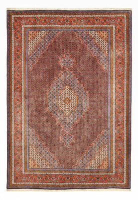 Alfombra Gabbeh - Persa Kashkuli - 304 x 206 cm - rojo oscuro