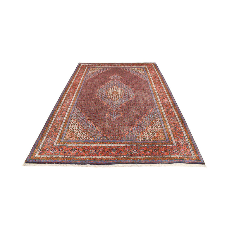 Alfombra Gabbeh - Persa Kashkuli - 304 x 206 cm - rojo oscuro