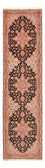 Alfombra de pasillo Alfombra Persa - Tabriz - Real - 352 x 91 cm - azul oscuro