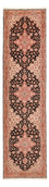 Alfombra de pasillo Alfombra Persa - Tabriz - Prima - 350 x 91 cm - azul oscuro