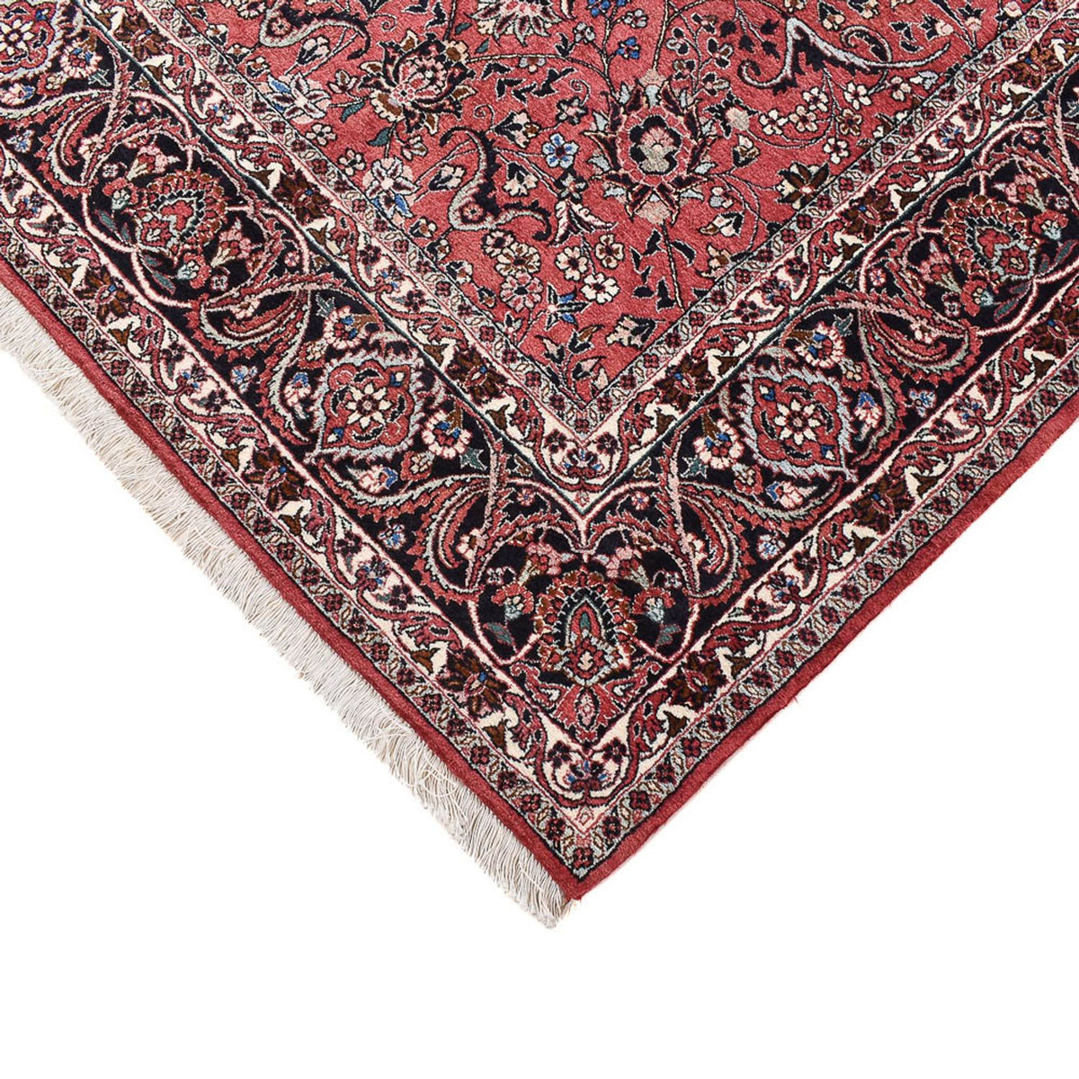 Alfombra persa - Bidjar - 296 x 207 cm - rojo claro