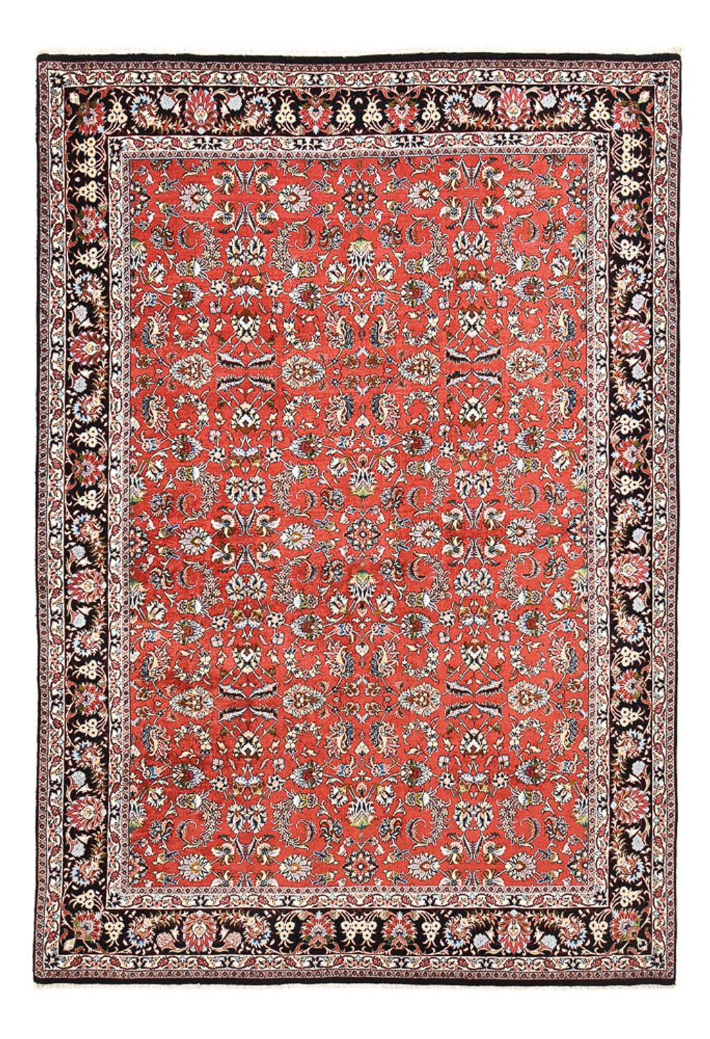 Alfombra persa - Bidjar - 290 x 203 cm - rojo