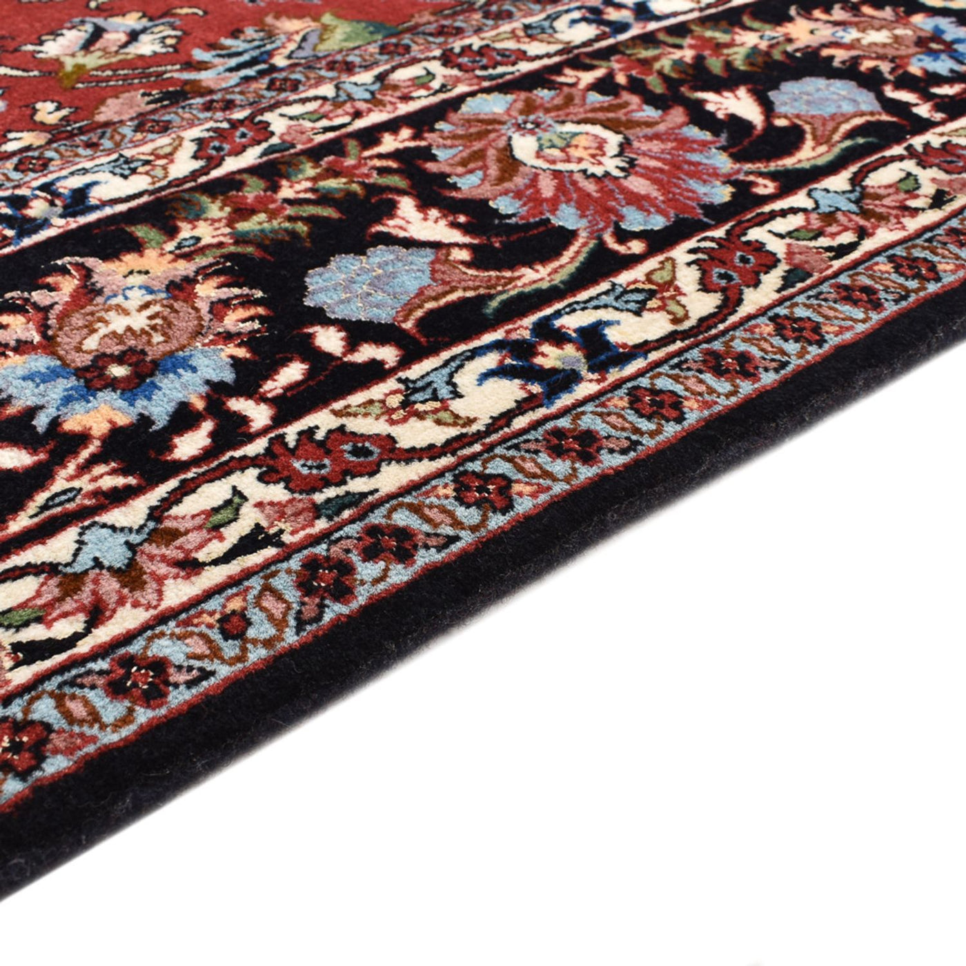 Alfombra persa - Bidjar - 290 x 203 cm - rojo