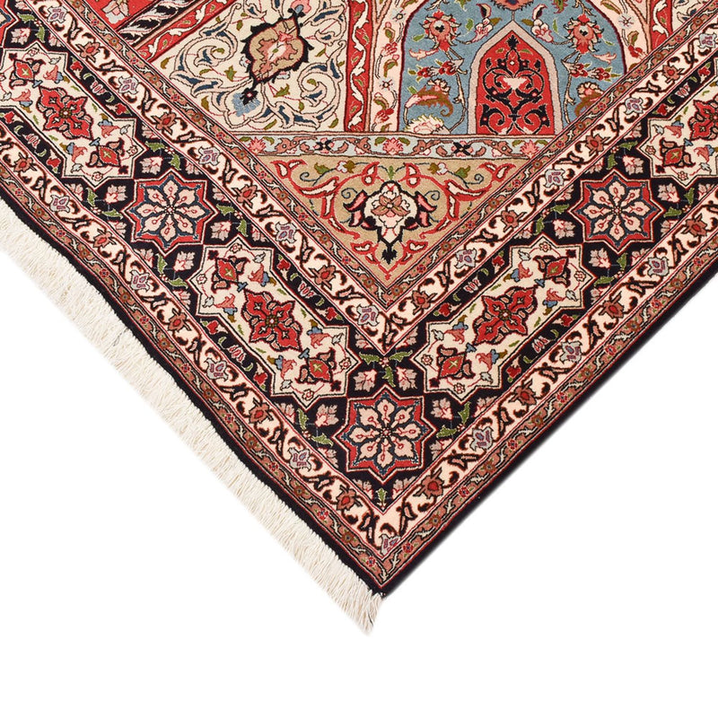 Alfombra Persa - Tabriz - Real - 250 x 202 cm - beige oscuro