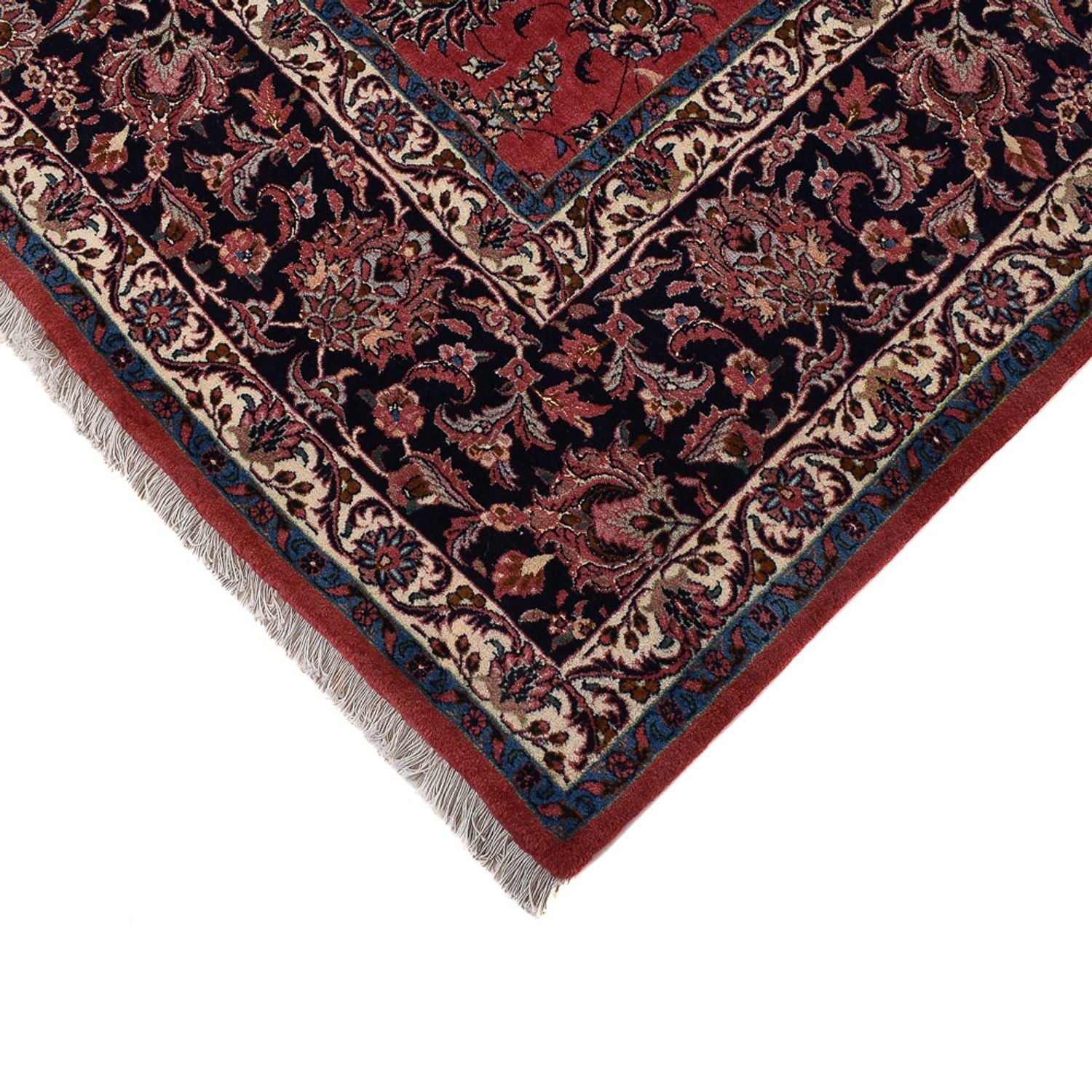 Alfombra persa - Bidjar - 390 x 303 cm - rojo